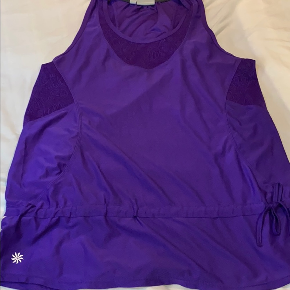 Athleta cinch waist yoga tank